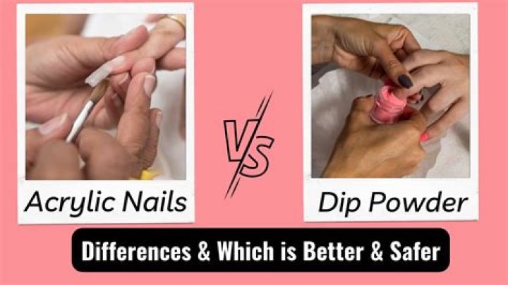 What chemicals are in dip nails?