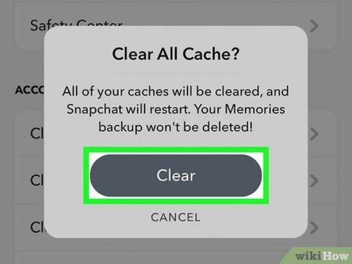 What clear cache means?