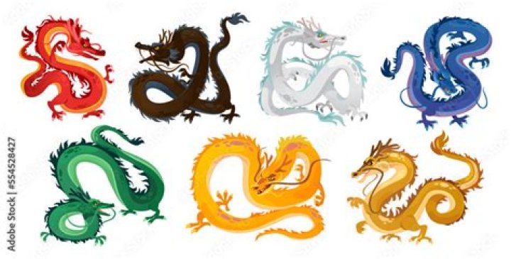 What color is a Chinese dragon?