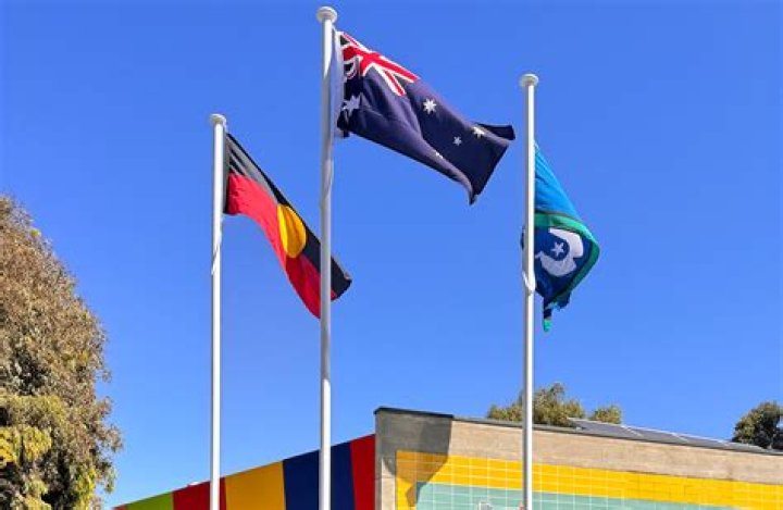 What color should a flagpole be?