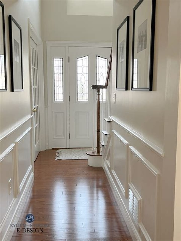 What colour is best for a dark hallway?