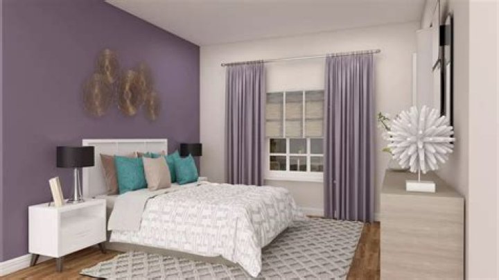 What colour is fashionable for bedrooms?