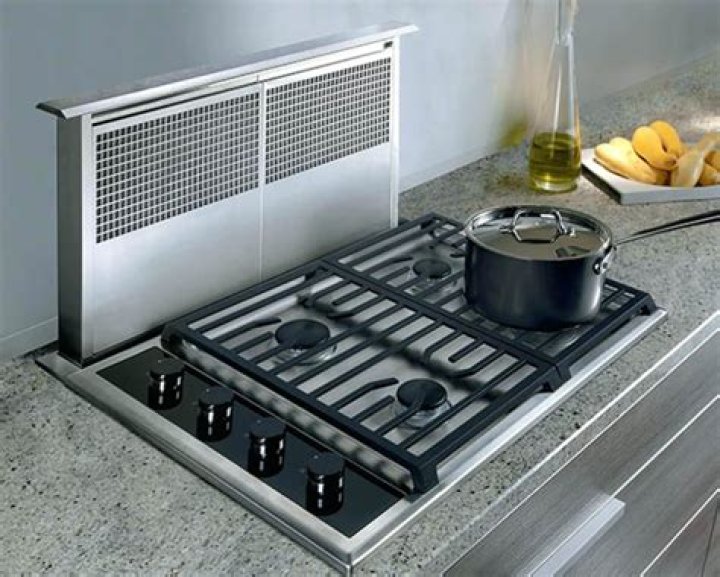What cooktops have downdraft?