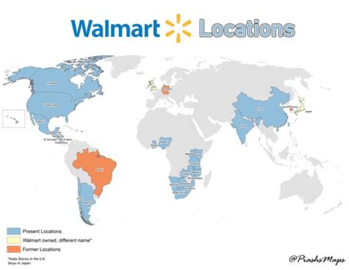 What country does not have a Walmart?