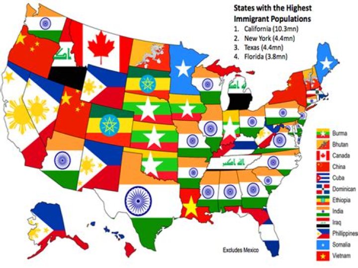 What country has the most American immigrants?