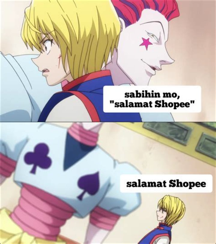 What did hisoka whisper to kurapika?