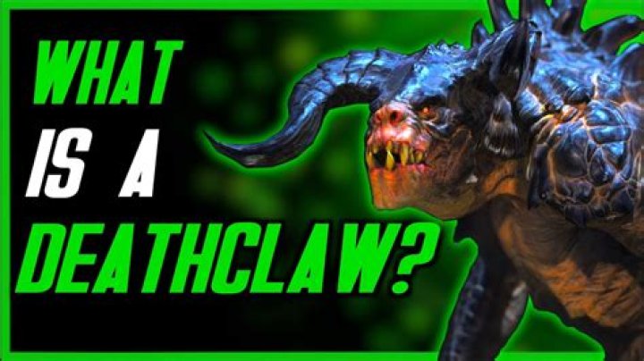 What did the deathclaw evolve from?