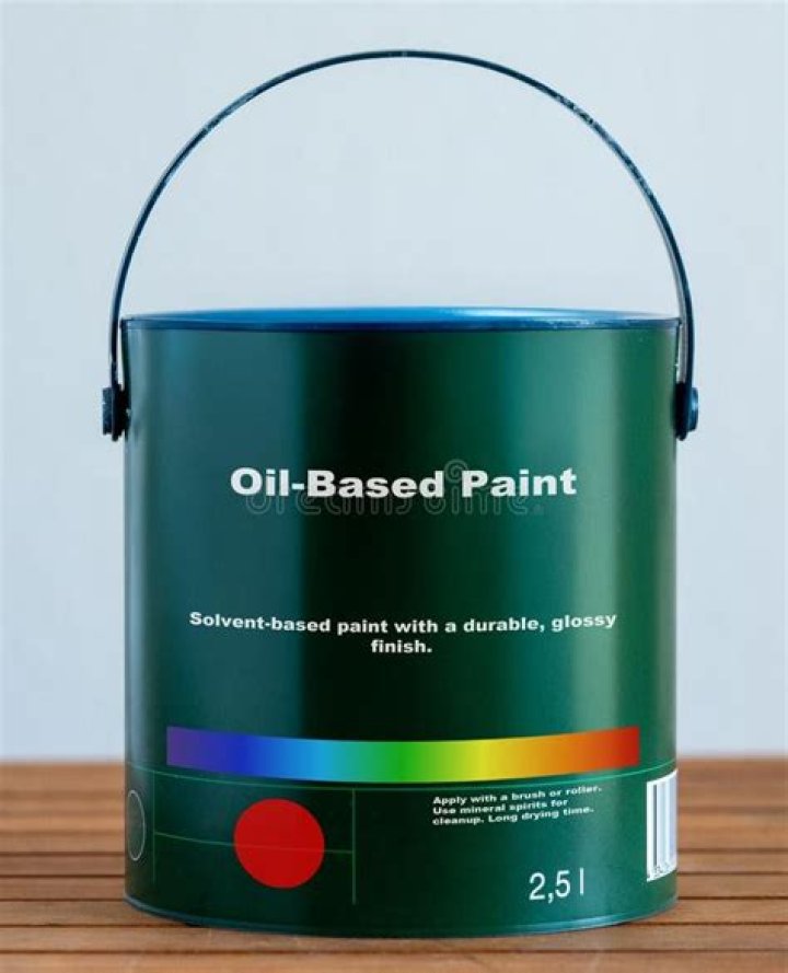 What dissolves oil-based paint?
