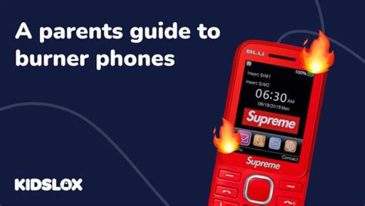 What do burner phones look like?