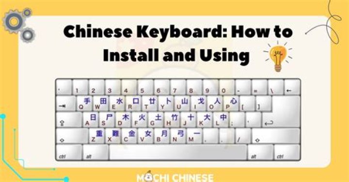 What do computer keyboards look like in China?