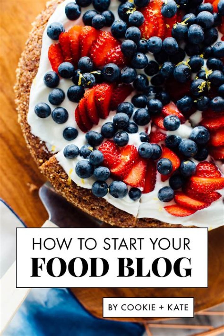 What do I need to start a food blog?