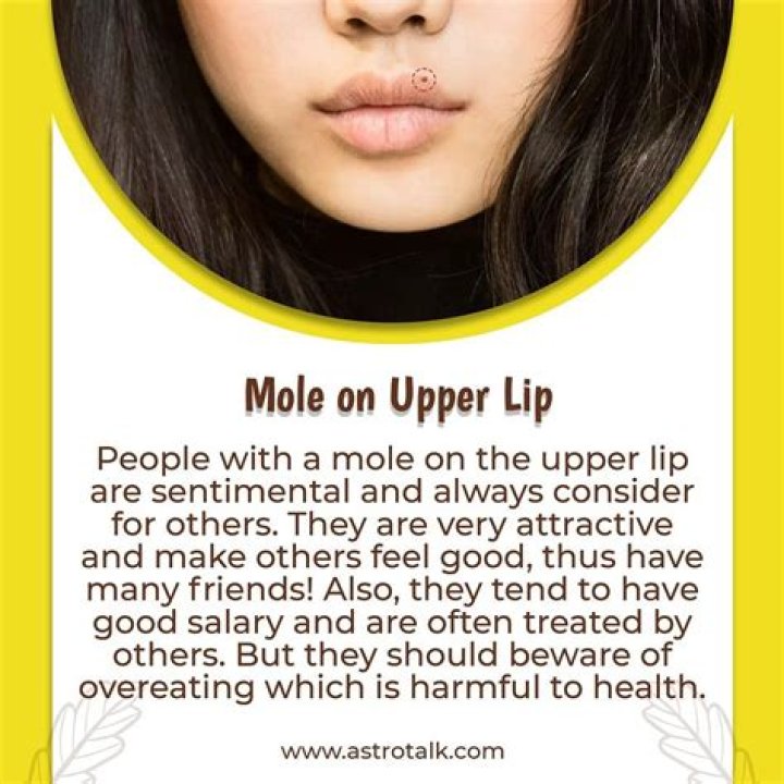 What do moles on your face mean?