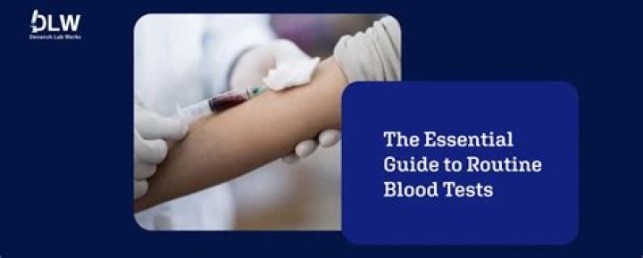 What do routine blood tests show?