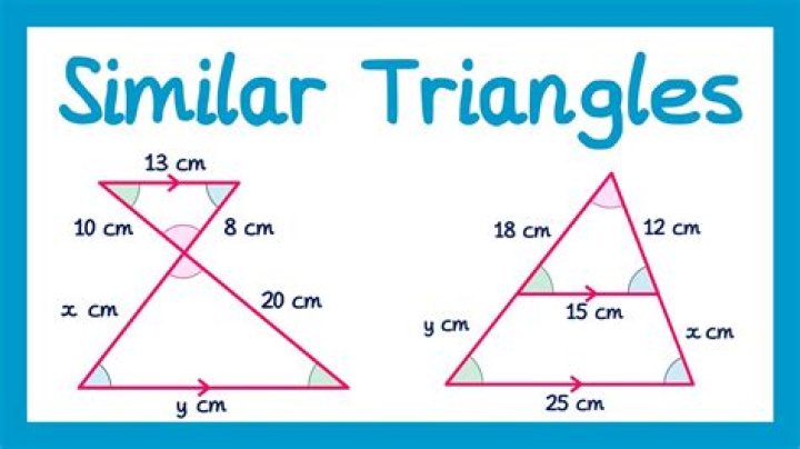 What do two triangles symbolize?