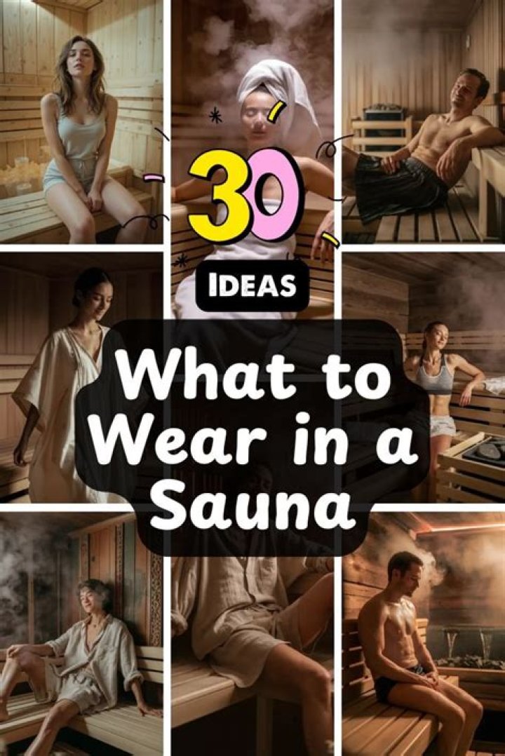 What do u wear in a sauna?