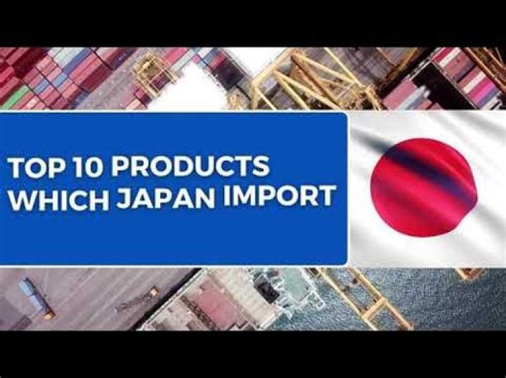 What do we import from Japan?