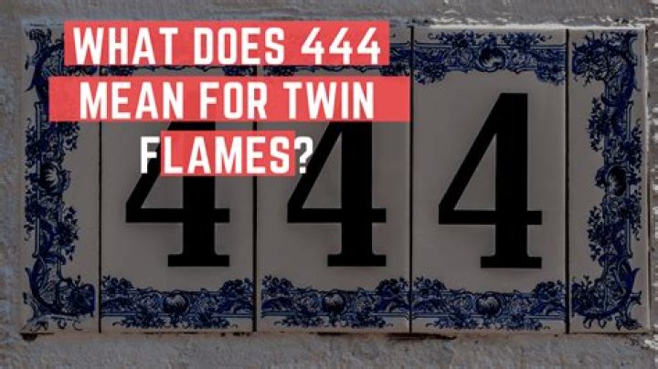 What does 44 mean for twin flames?
