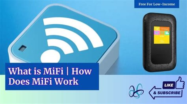 What does a MiFi device do?