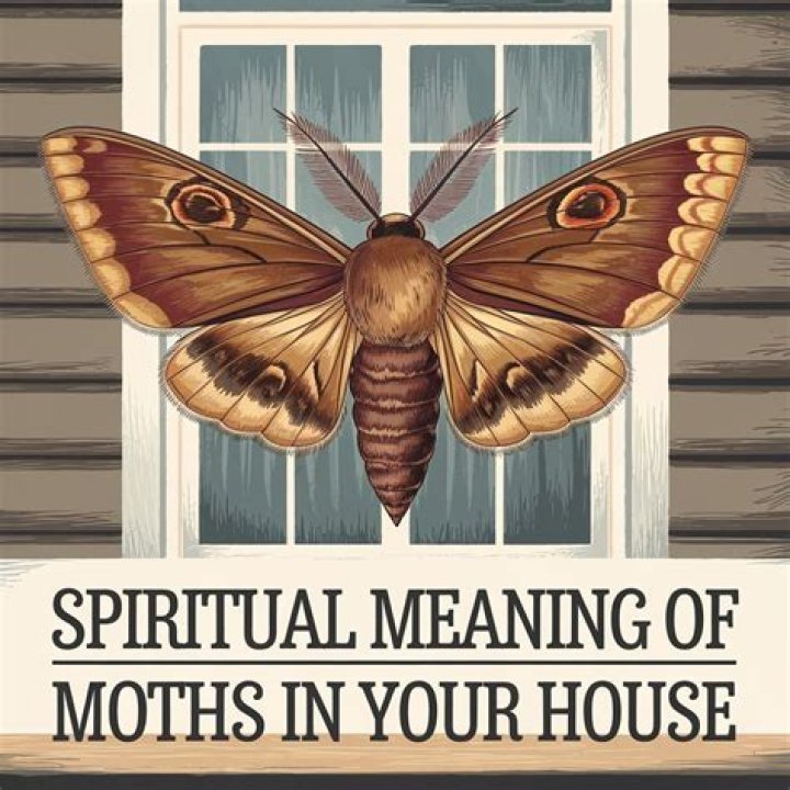 What does a moth in your house mean?