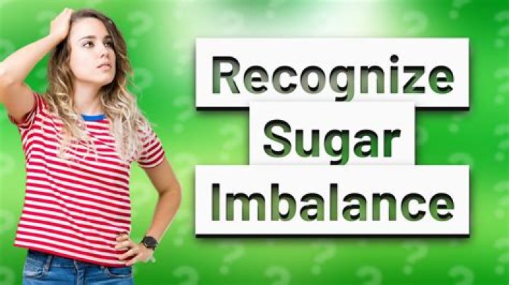 What does a sugar imbalance feel like?