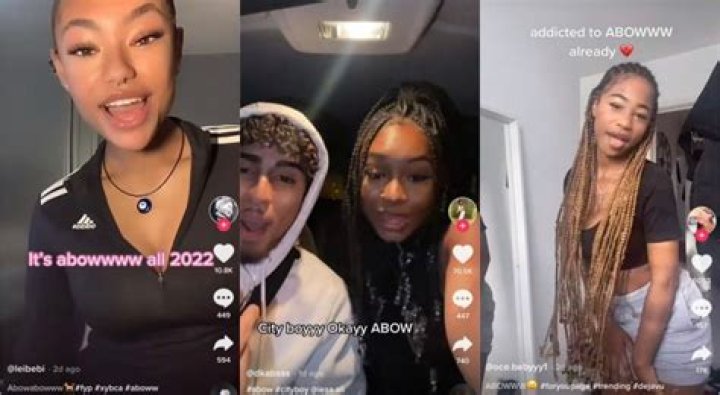What does ABOW mean on TikTok?