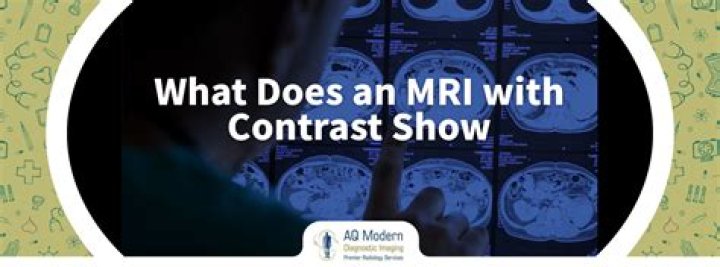 What does an MRI show in the foot?