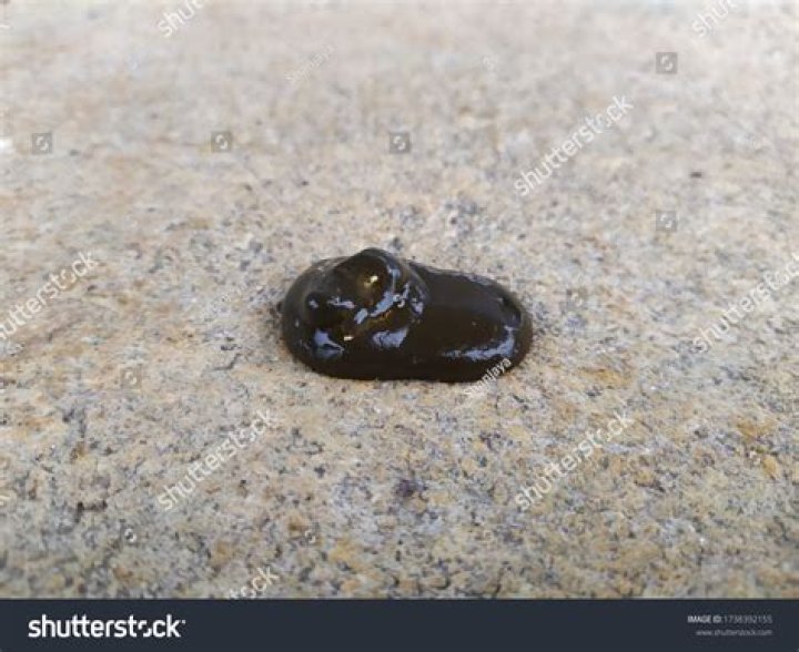 What does Black chicken Poop mean?