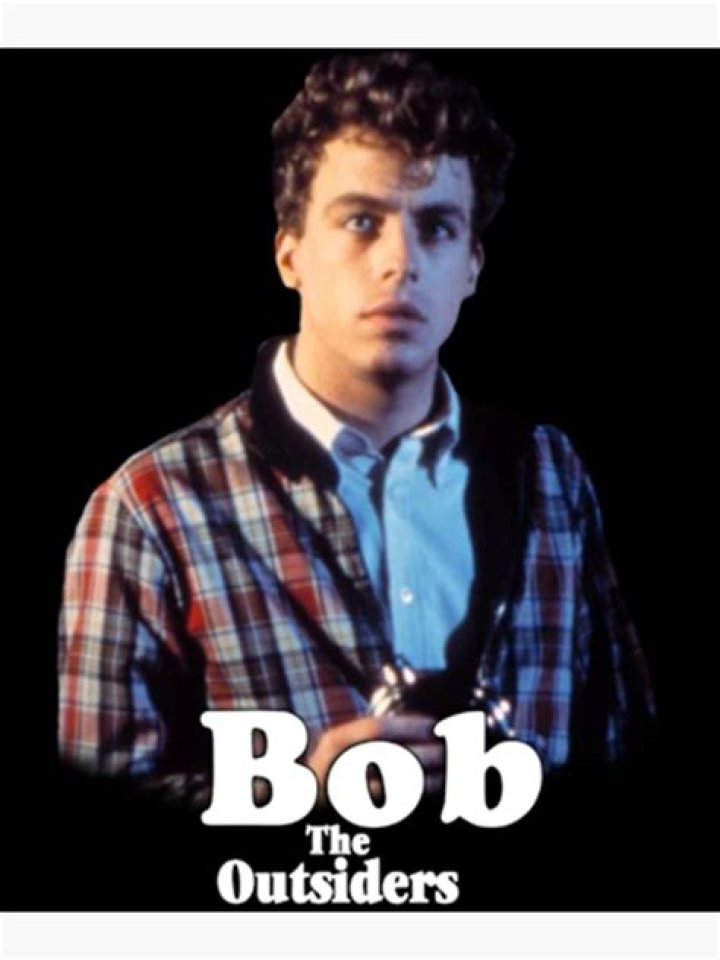 What does Bob look like in The Outsiders?