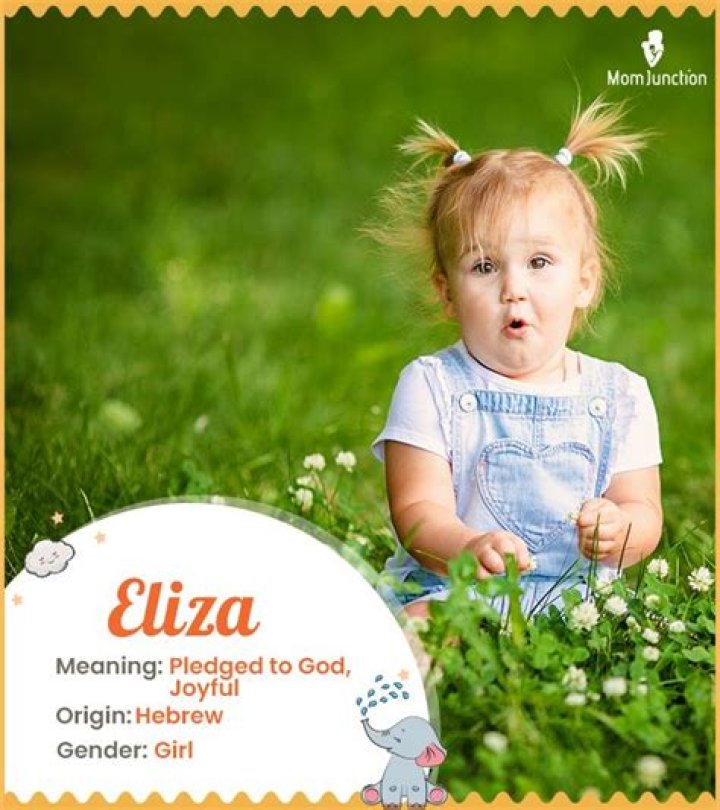 What does Eliza mean in the Bible?