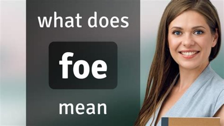 What does Foe mean in Chicago?