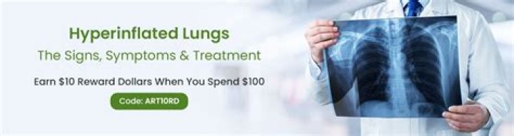 What does Hyperexpanded lungs mean?