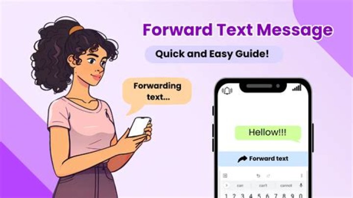 What does it mean to forward a message?