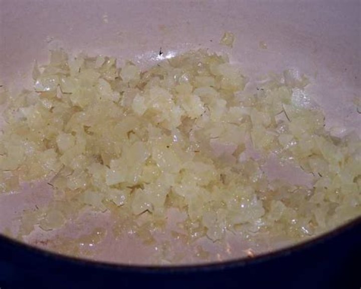 What does it mean to sweat onions?