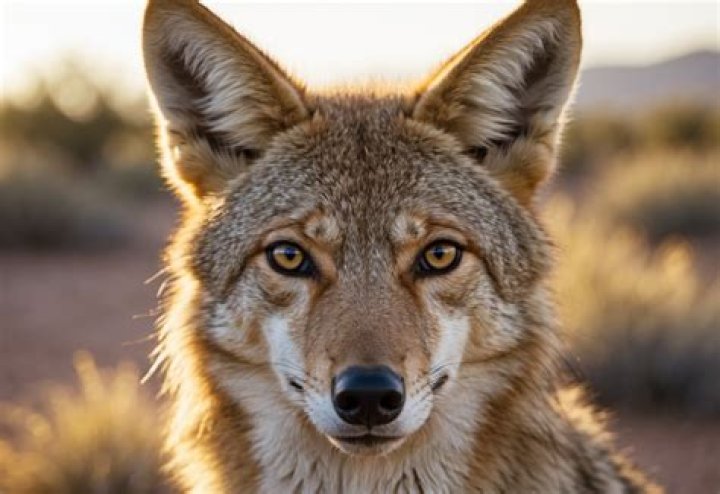 What does it mean when a coyote stares at you?