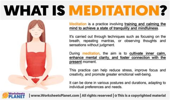 What does it mean when you meditate and see a bright light?