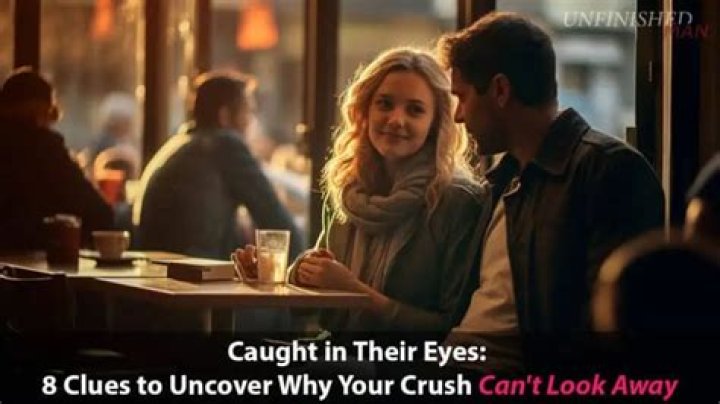 What does it mean when your crush stares at you?