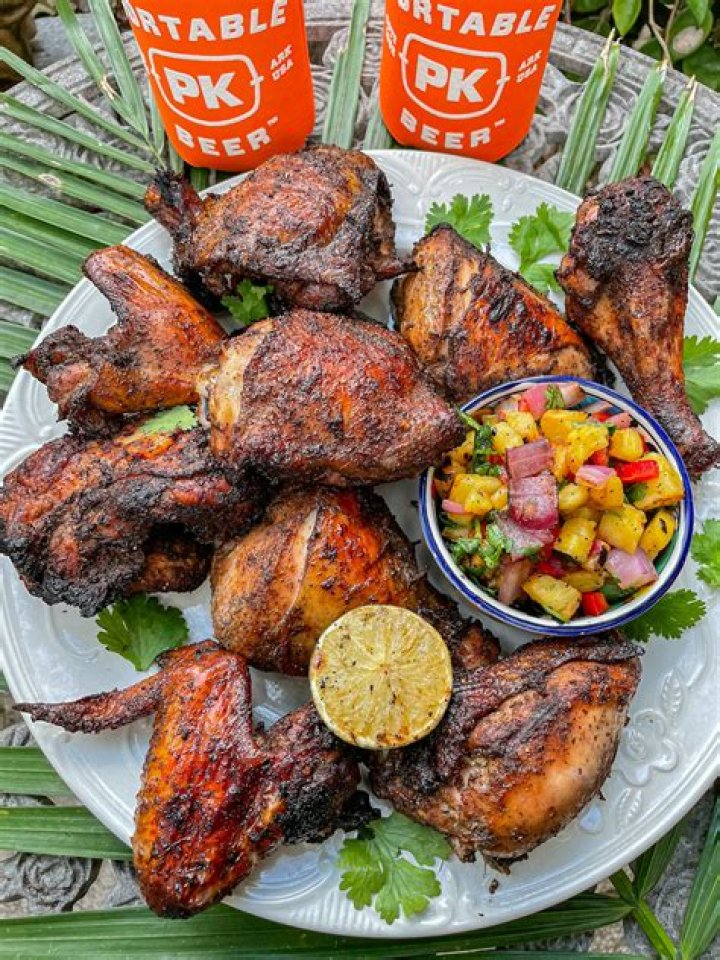 What does jerk chicken mean?