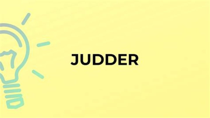 What does judder look like?