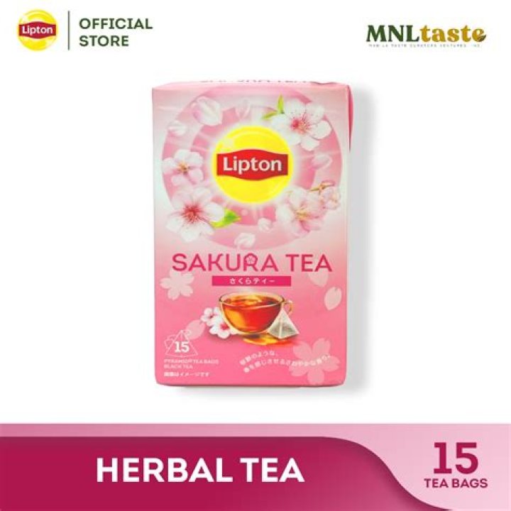 What does Lipton Sakura tea taste like?