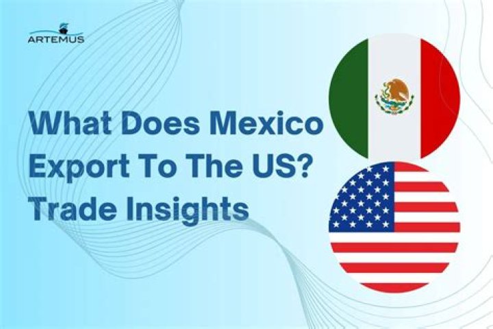 What does Mexico get from the US?