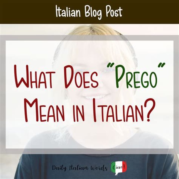 What does Perfecto mean in Italian?