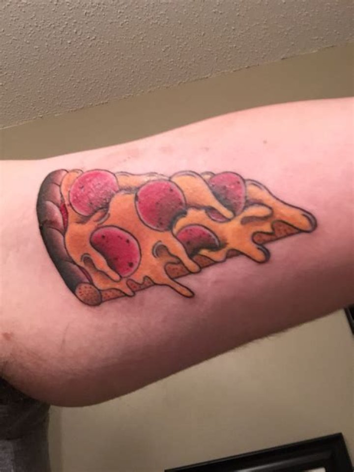 What does pizza slice tattoo mean?