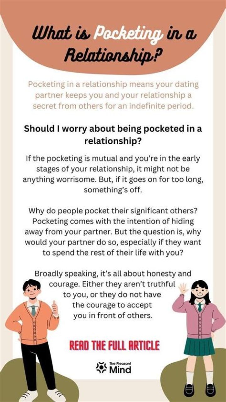 What does pocketed mean in a relationship?