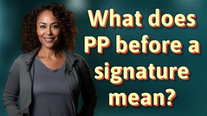 What does PP stand for on social media?