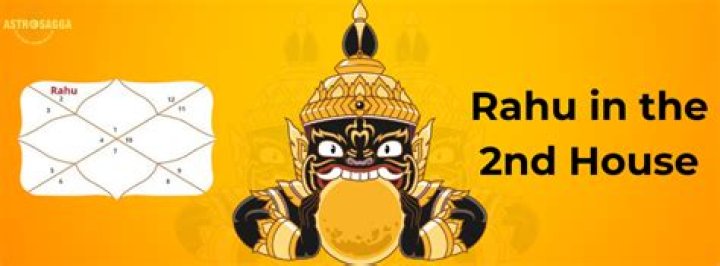 What does Rahu in 2nd house mean?