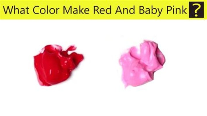 What does red and pink make?