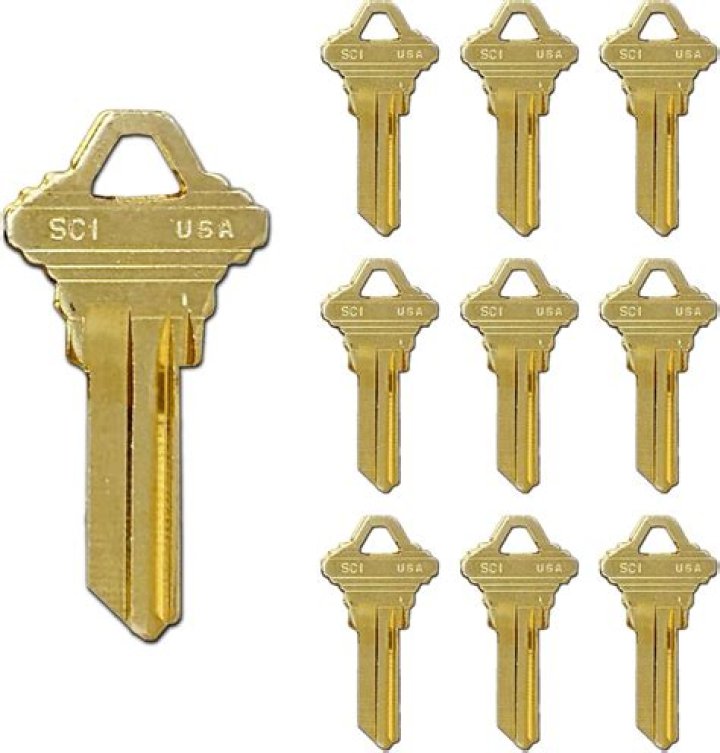 What does SC1 on a key mean?