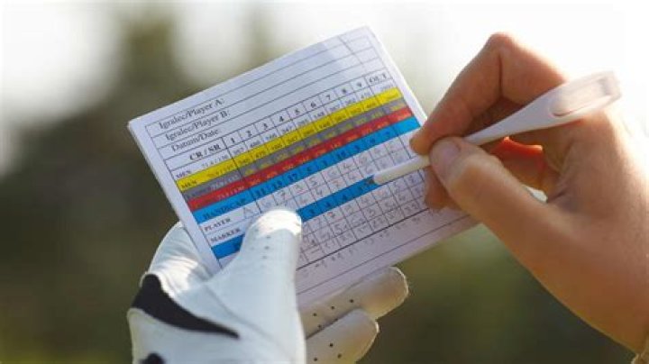 What does Si mean on a golf scorecard?