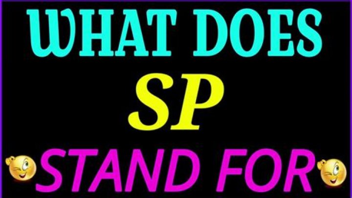 What does SP stand for Nintendo?