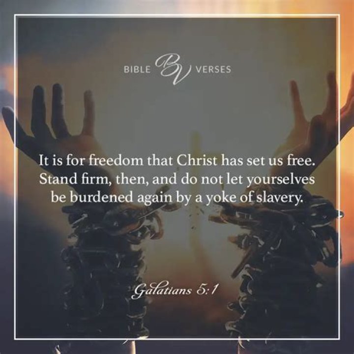What does the Bible say about freedom from addiction?